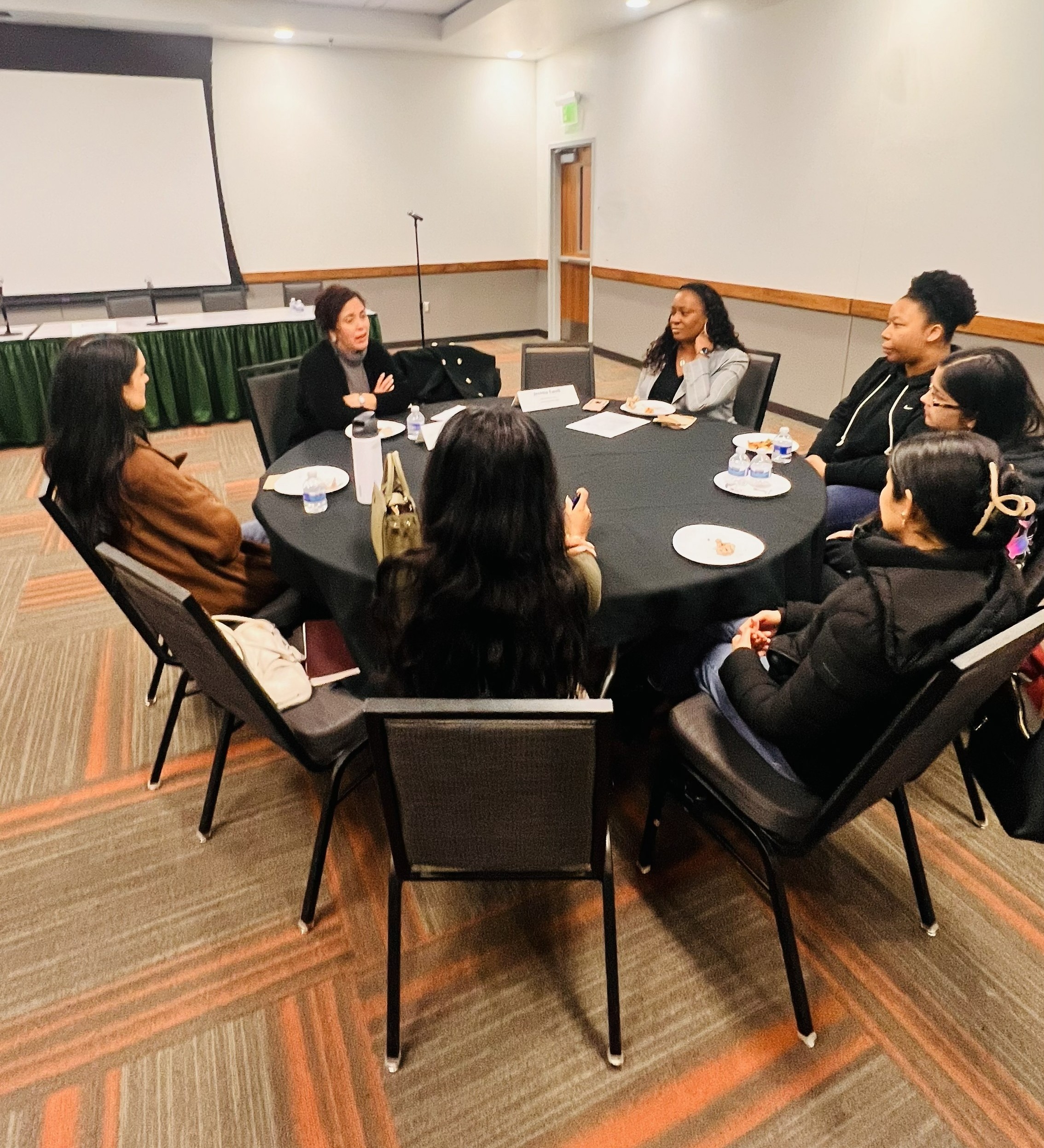 Jeresia Ewell Speaking to Students