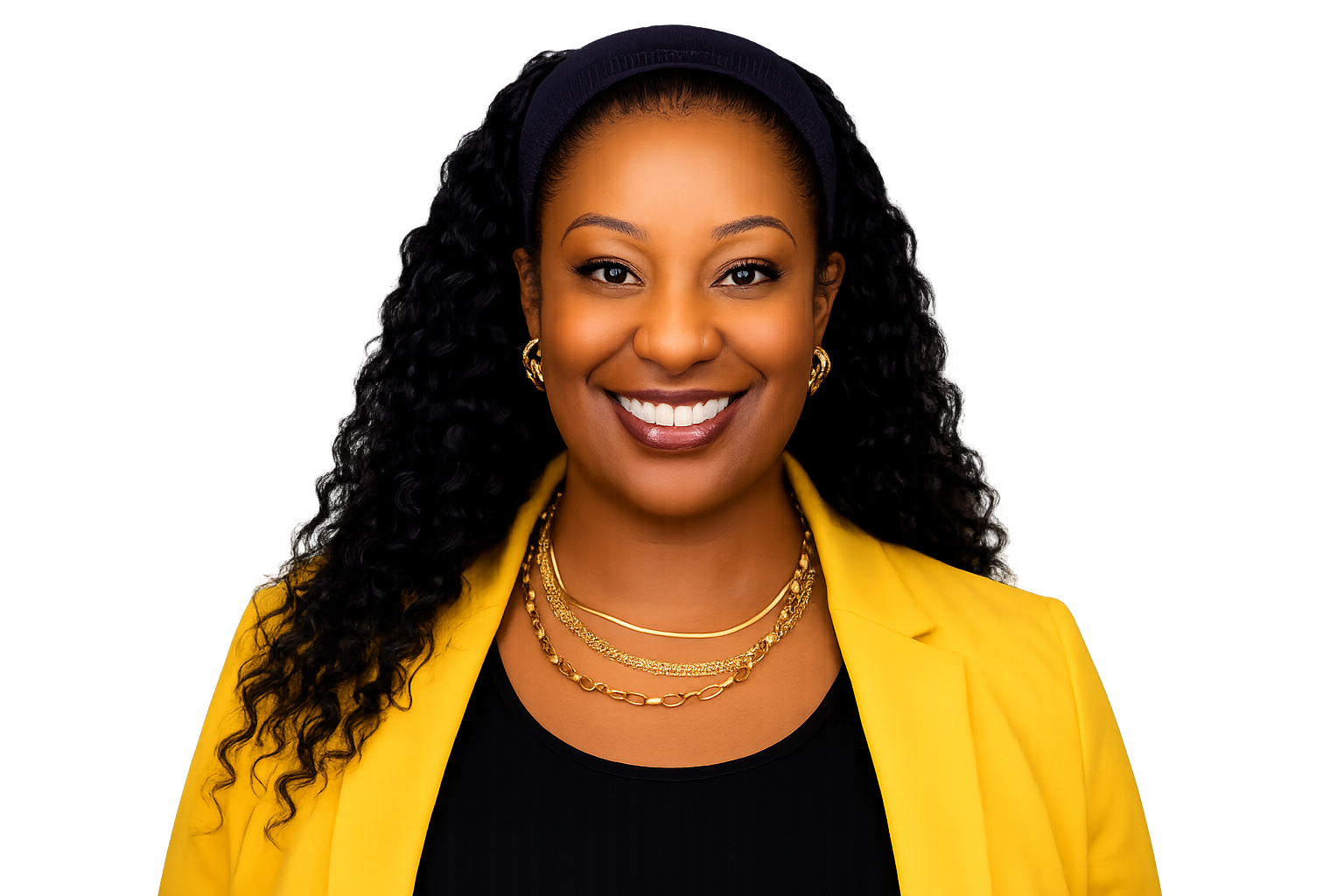 Jeresia Ewell with invisible background